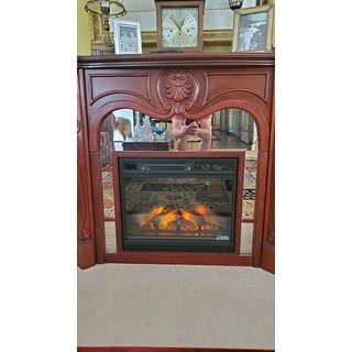 Shop Classicflame 23 3d Infrared Quartz Electric Fireplace Insert Overstock 21256177